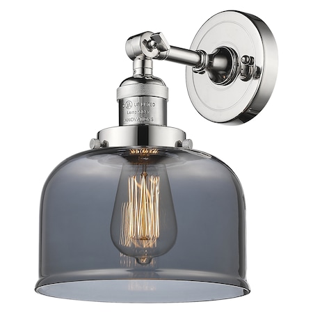 Innovations Lighting One Light Vintage Dimmable Led Sconce, 528954 203-PN-G73-LED